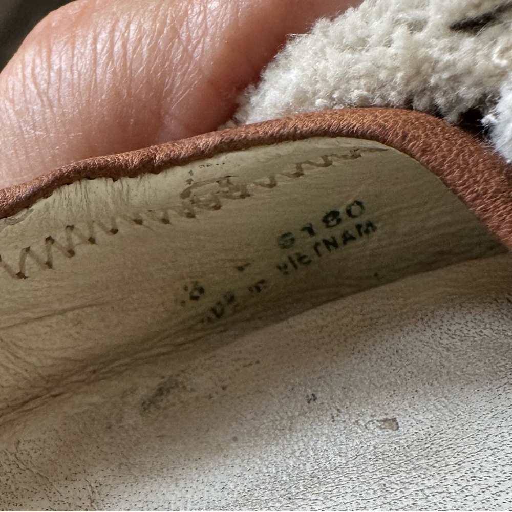 Prada Leather And Canvas Scrunch Bow Ballet Flats Size 38 - Picture 11 of 11